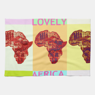 SCHÖNES AFRIKA GESCHIRRTUCH