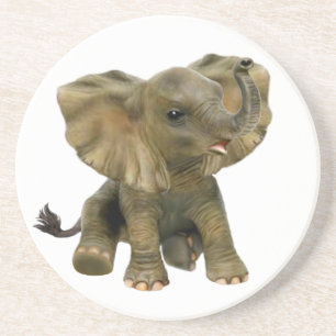 Schönes afrikanisches Baby-Elefant Untersetzer