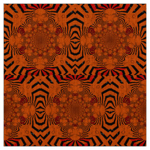 Schönes afrikanisches Zebra Print Motif Design Stoff