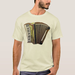 Schönes Akkordeon-Musikinstrument T-Shirt