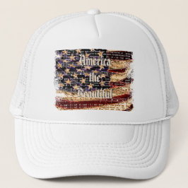 Schönes Amerika - WW Patriotic Hat Truckerkappe