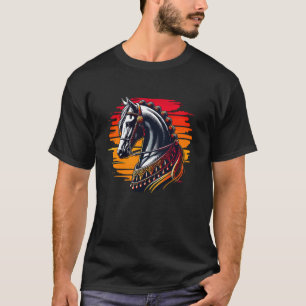 Schönes Andalusier-Pferdeliebhaber-Design T-Shirt