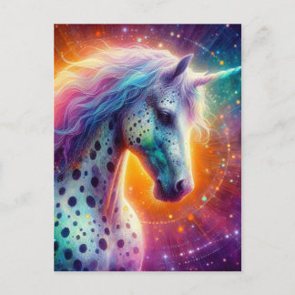 Schönes Appaloosa Unicorn Postkarte