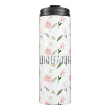 Schönes Aquarell Blütenrot Rosa