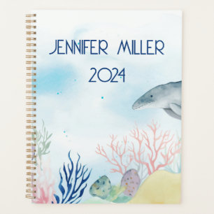 Schönes Aquarellleben Planer