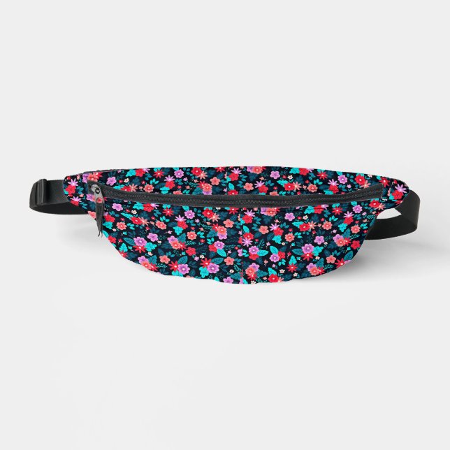 Schönes Arrangement Ditsy Floral Pattern-56576 Bauchtasche (Vorderseite)