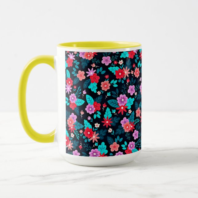 Schönes Arrangement Ditsy Floral Pattern-56576 Tasse (Links)