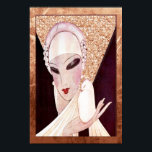 Schönes Art Deco Lady (mit Vogel) Poster<br><div class="desc">Wenn Sie sich für den Download entscheiden, macht Ihr Walgreen Store Platinenplakate aus Ihrem Download in verschiedene Größen und in verschiedenen Texturen zu einem sehr guten Preis. Manchmal mit einem Rabatt. Ein Tipp von meinem US-Freund. Für Großbritannien siehe "Digital Printing" online. Ich habe dieses originelle Vintage Foto von Lady mit...</div>
