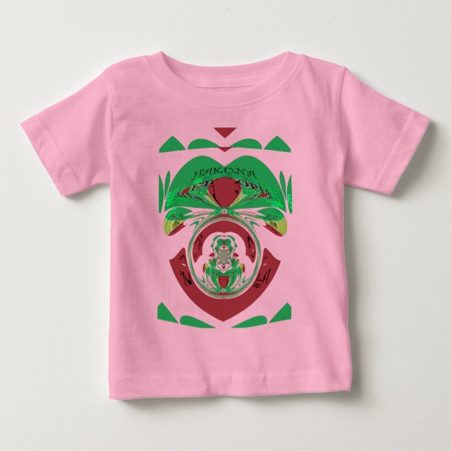 Schönes Äthiopien Lovely Hakuna Matata I Liebe Hea Baby T-shirt (Vorderseite)