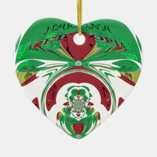 Schönes Äthiopien Lovely Hakuna Matata I Liebe Hea Keramik Ornament