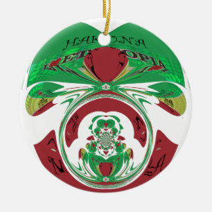 Schönes Äthiopien Lovely Hakuna Matata I Liebe Hea Keramikornament
