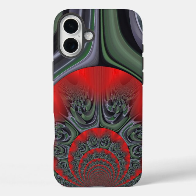 Schönes Aurora Muster Art Design Case-Mate iPhone Hülle (Rückseite)