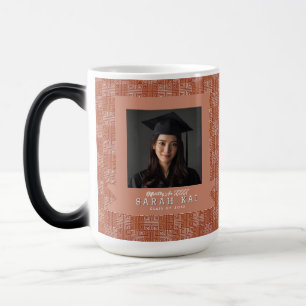 Schönes Azteken-Muster-Graduierten-Kaffee Verwandlungstasse