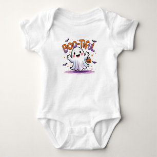 Schönes Baby Ghost Halloween Outfit Strampler