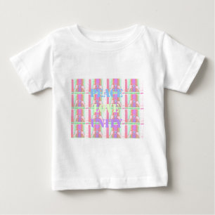 Schönes Baby Kid Peace Liebe Unity Pop Art Design. Baby T-shirt