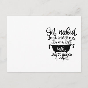 Schönes Bad-Design für Ihre Zuhause-Dekoration Postkarte