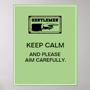 Schönes Badezimmer Dekor Unterschreiben: BEHALT CA Poster