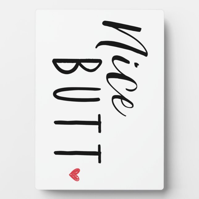 Schönes Badezimmer Dekoration - schöner Hintern -  Fotoplatte (Vorderseite)