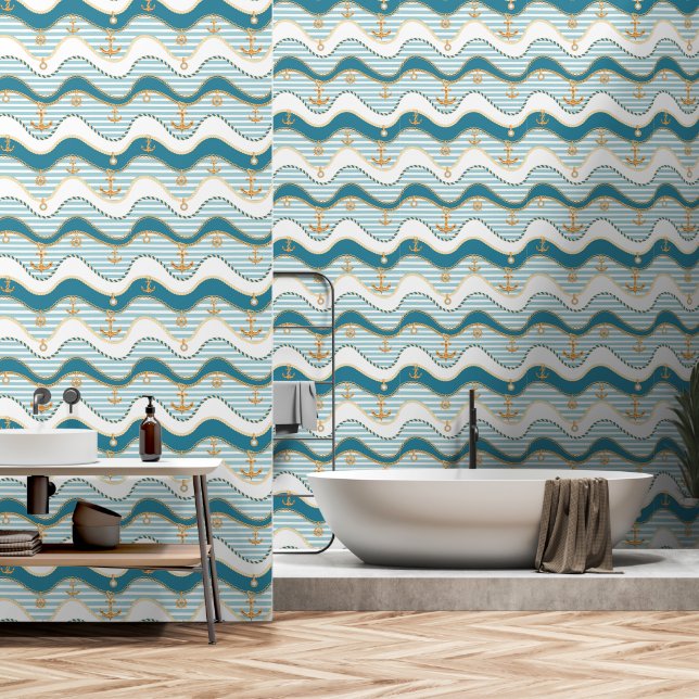 Schönes Badezimmer Tapete (Badezimmer)