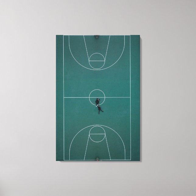 Schönes Basketball-Design Leinwanddruck (Vorderseite)