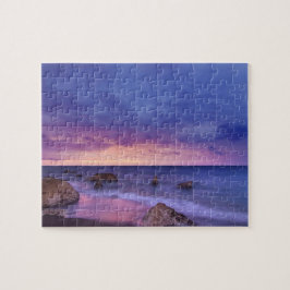 Schönes Beach Travel Foto Sunset Puzzle