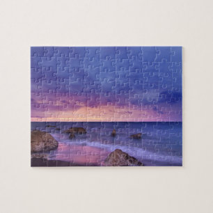 Schönes Beach Travel Foto Sunset Puzzle