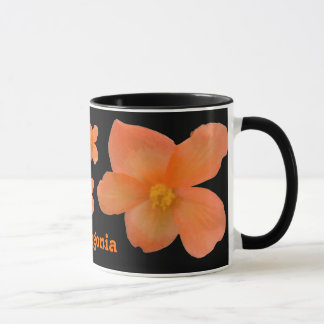 Schönes Begonia individuell anpassbare Tasse