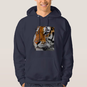 Schönes Bengal-Tiger-Gesichtsfoto Hoodie