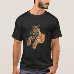 Schönes Bengalisches Tiger Face & Paws Foto T - Sh T-Shirt