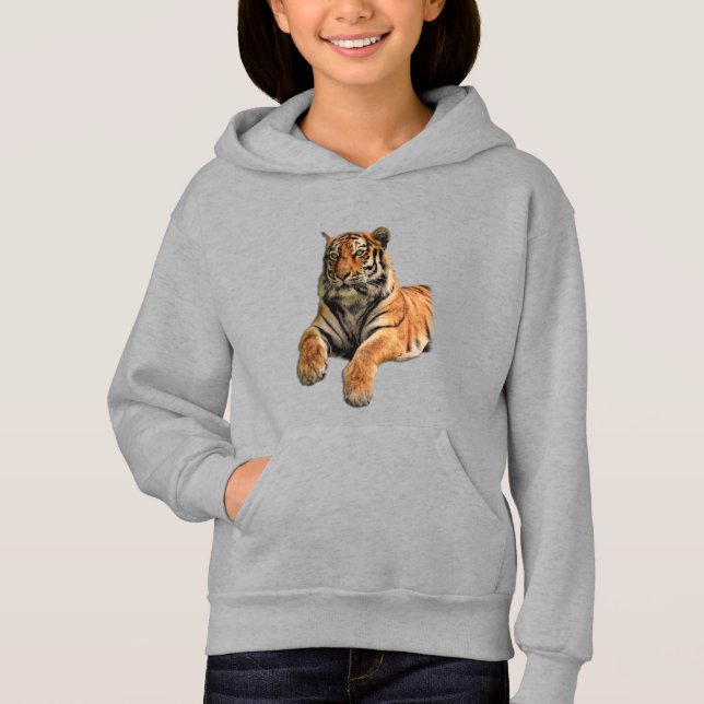 Schönes Bengalisches Tiger-Foto Hoodie (Vorderseite)