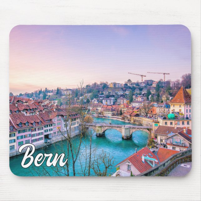Schönes Bern, Schweiz Mousepad (Vorne)
