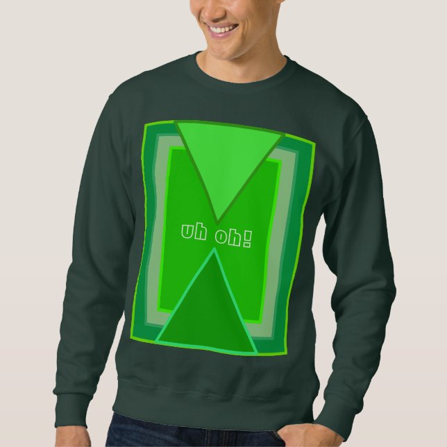 schönes, besorgtes Sweatshirt (Vorderseite)