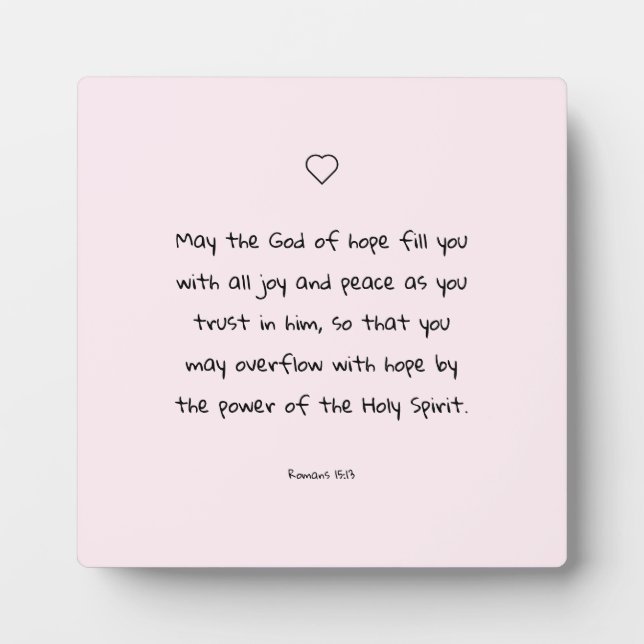 Schönes Bibelangebot Fotoplatte (Vorderseite)