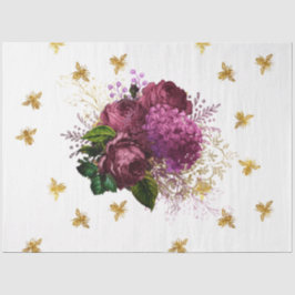 Schönes Bienenreihen-Design 54 Seidenpapier