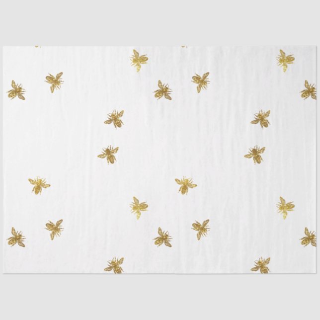 Schönes Bienenseriendesign 37 Seidenpapier (Vorderseite)