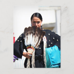 Schönes Bild eines Regentänzers Postkarte