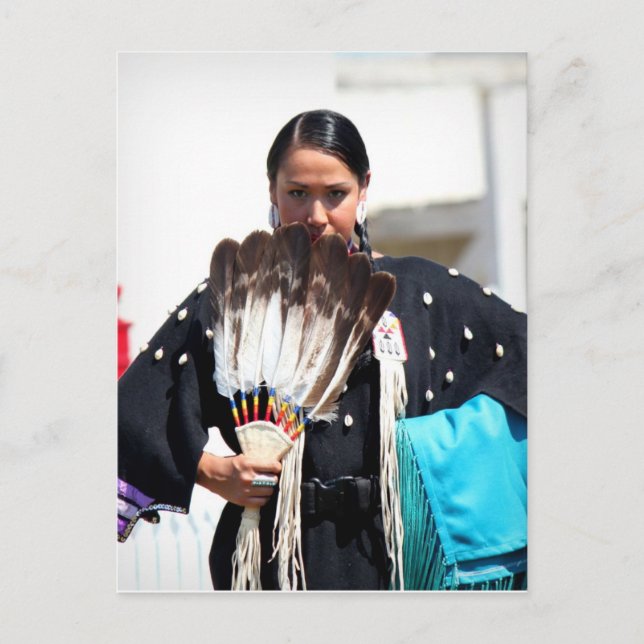 Schönes Bild eines Regentänzers Postkarte (Vorderseite)