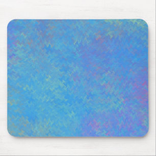 Schönes blaues Marmorpapier-Look Mousepad