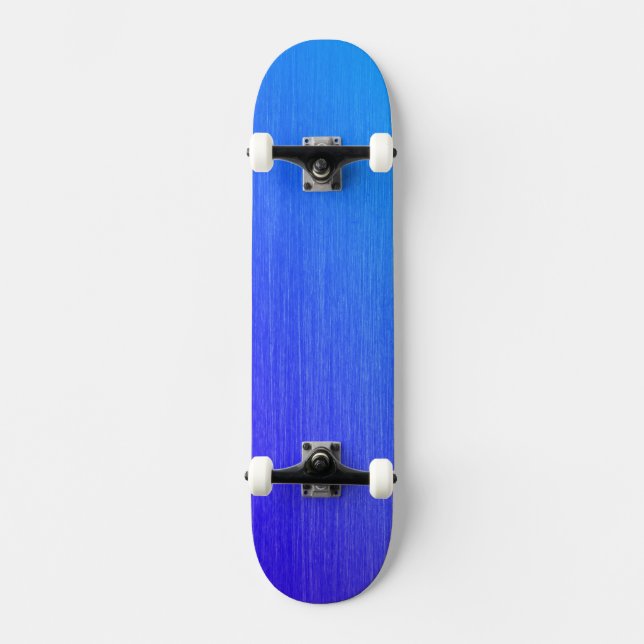 Schönes Blended Blue Skateboard (Vorderseite)