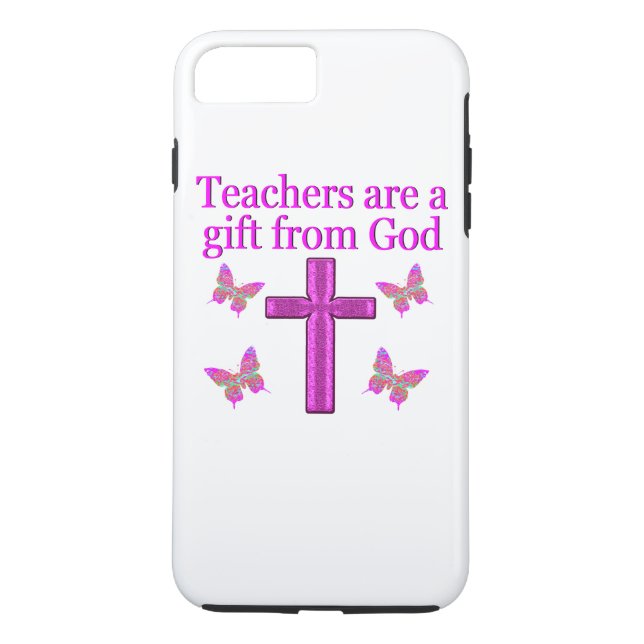 SCHÖNES BLESSED LEHRER-DESIGN Case-Mate iPhone HÜLLE (Rückseite)
