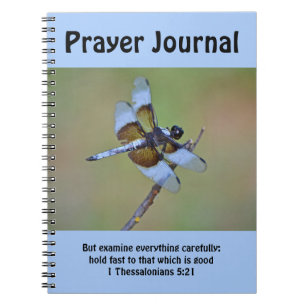 Schönes Blue Dragonfly Prayer Journal-Notebook Notizblock