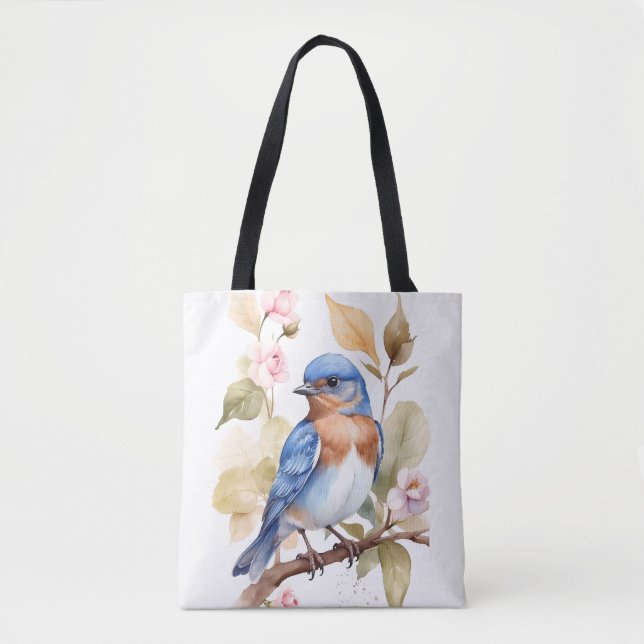 Schönes Bluebird Wasserfarbenbild (Vorderseite)