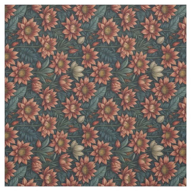 Schönes Blume-Muster Stoff (Muster)