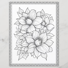 Schönes Blumenfarbenpapier