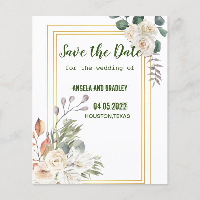 Schönes Blumengold Flyer (Vorne)