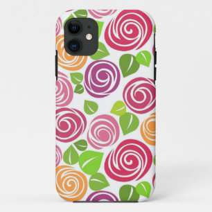 Schönes Blumenmuster Rosen Case-Mate iPhone Hülle