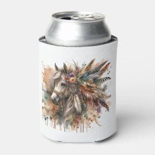 Schönes Boho-Pferd Dosenkühler