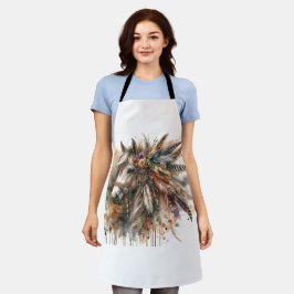 Schönes Boho-Pferd  Schürze