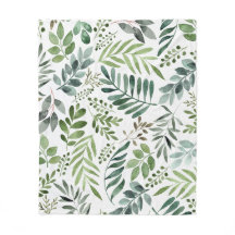 Schönes botanisches Blätter-Muster