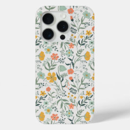 Schönes botanisches Muster Case-Mate iPhone Hülle